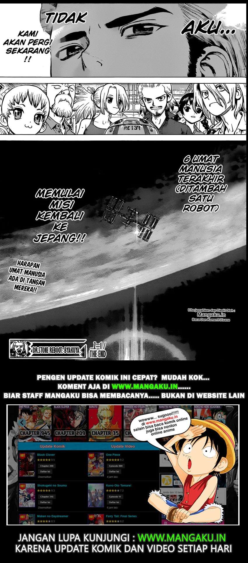 Dr Stone SpinOff Chapter 1 - halaman 21