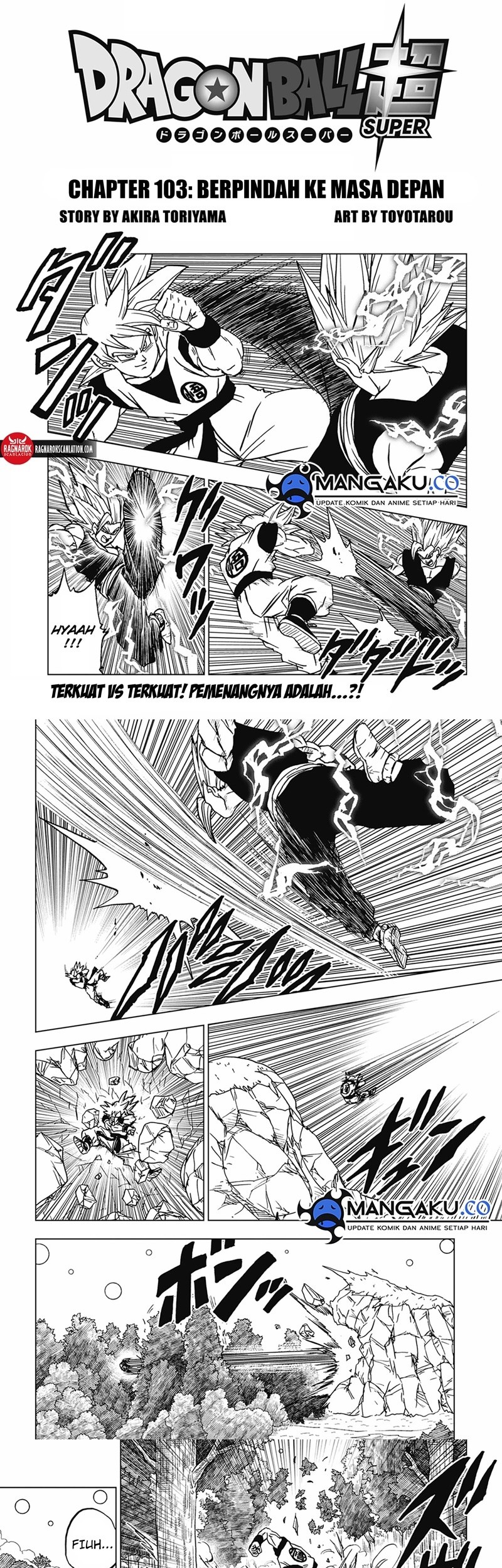 Dragon Ball Super Chapter 103.1 - halaman 2