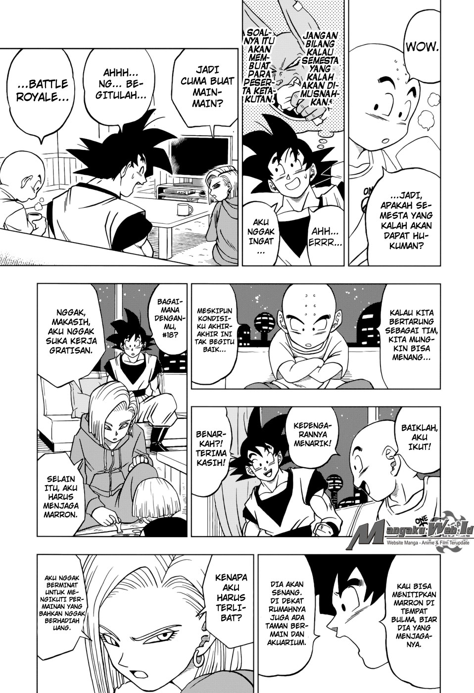 Dragon Ball Super Chapter 31 - halaman 8