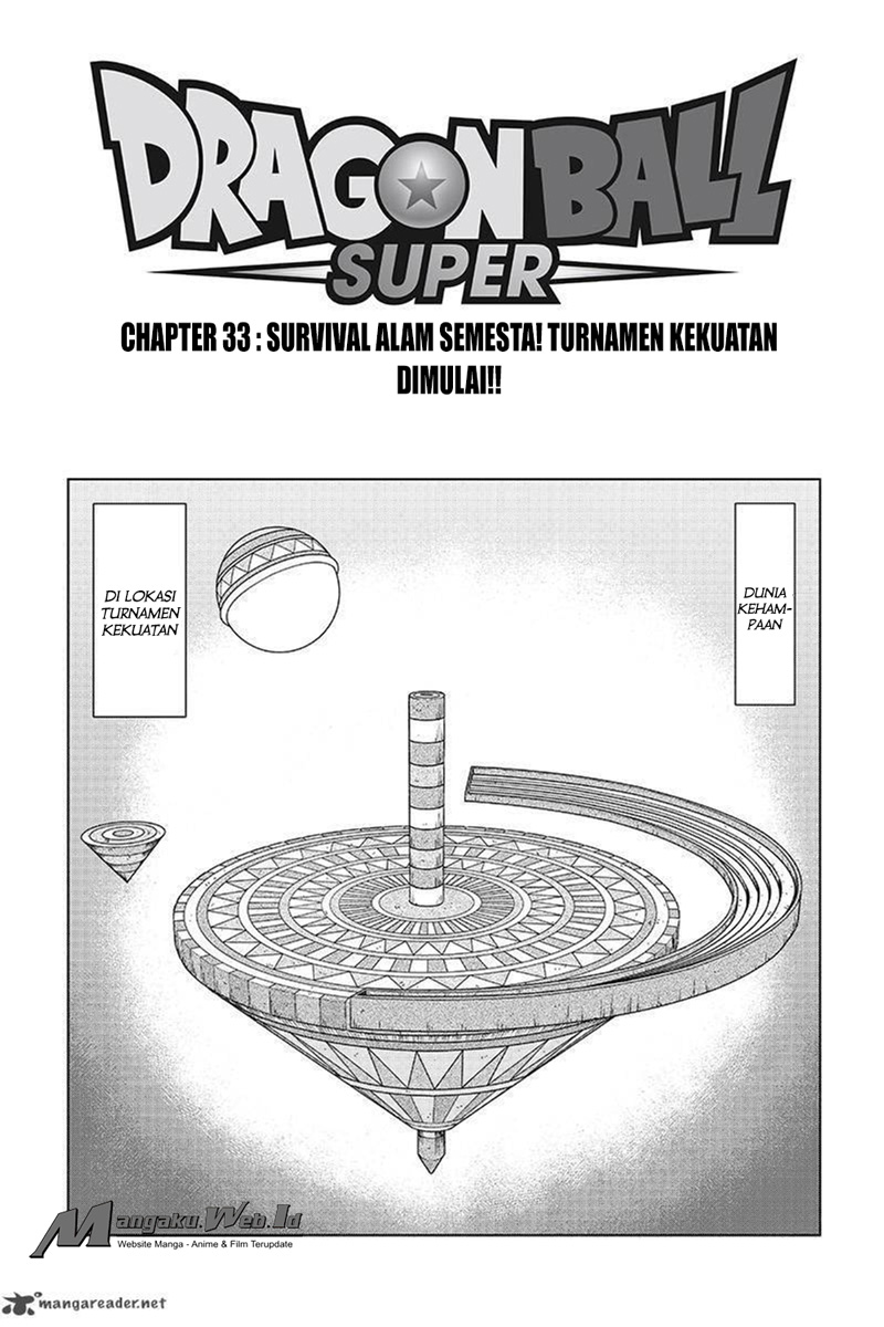 Dragon Ball Super Chapter 33 - halaman 1
