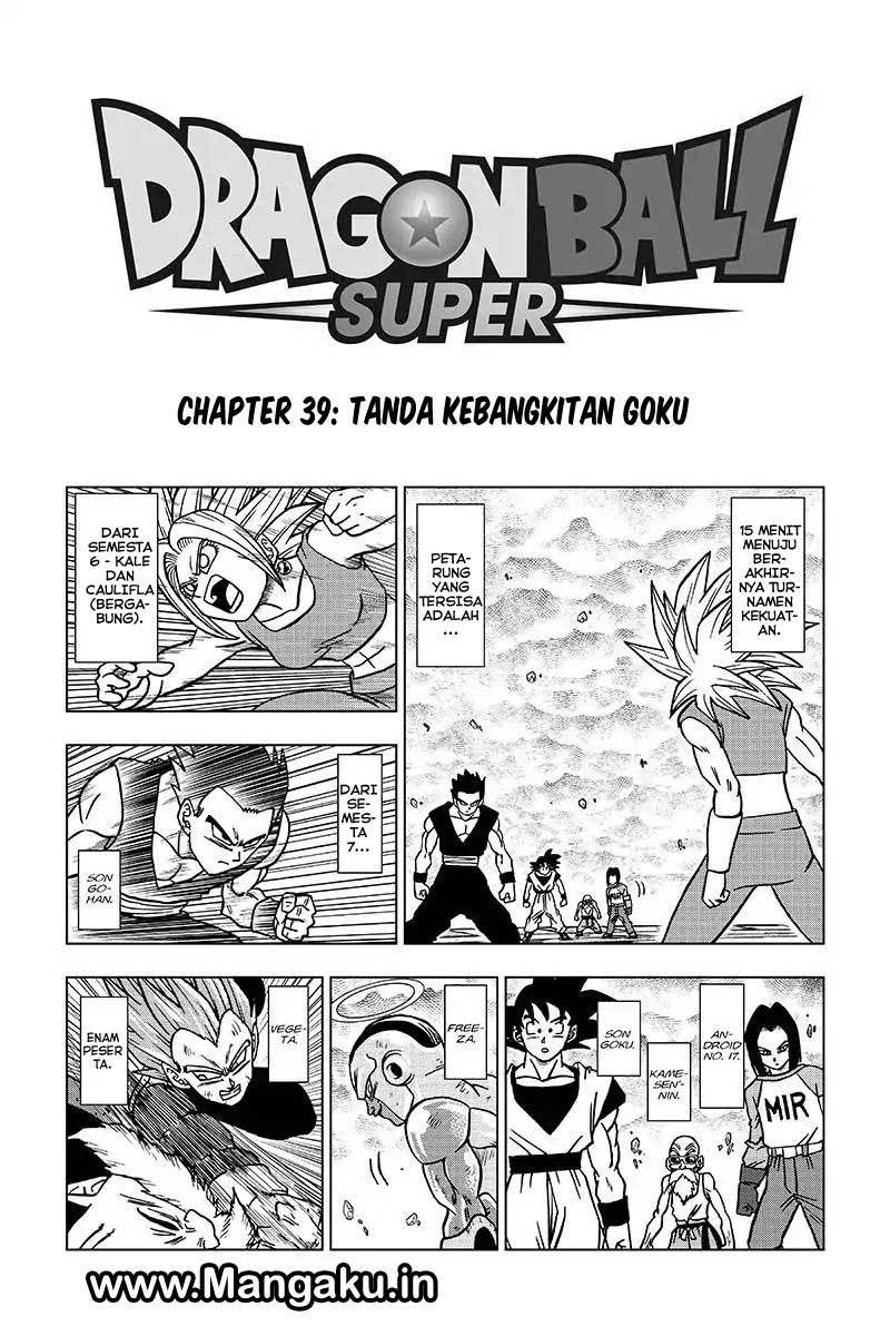 Dragon Ball Super Chapter 39 - halaman 1