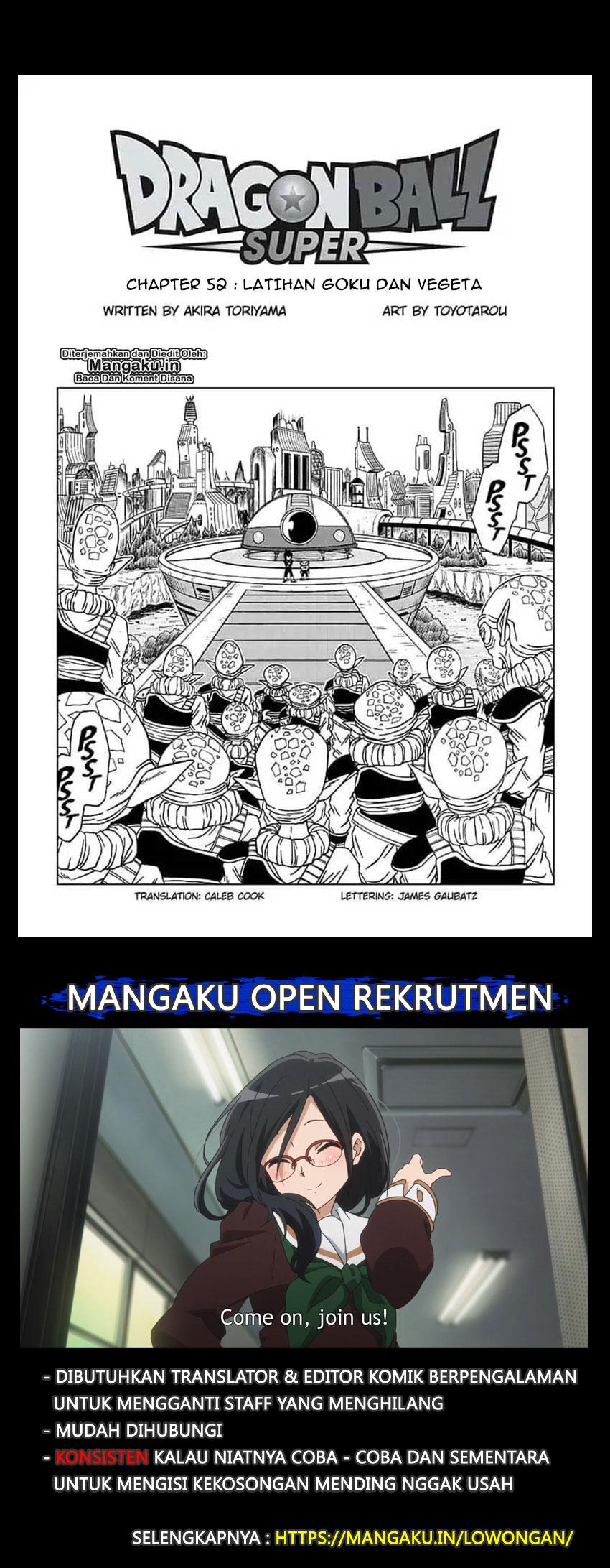 Dragon Ball Super Chapter 52 - halaman 2