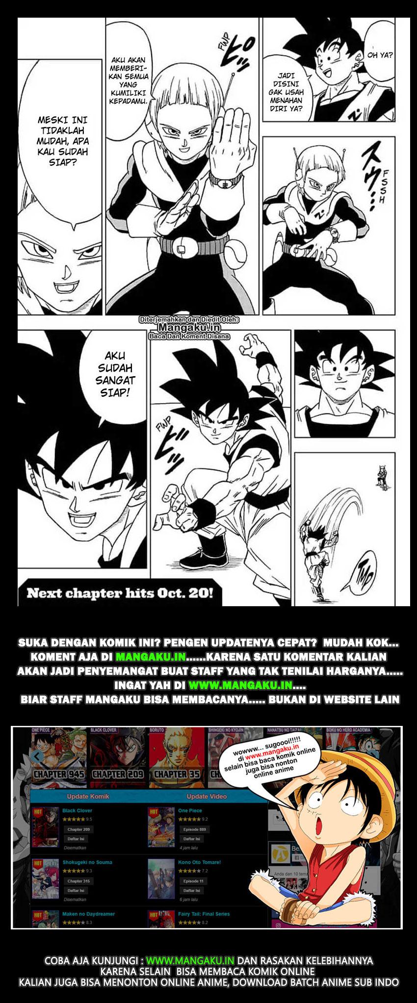 Dragon Ball Super Chapter 52 - halaman 46