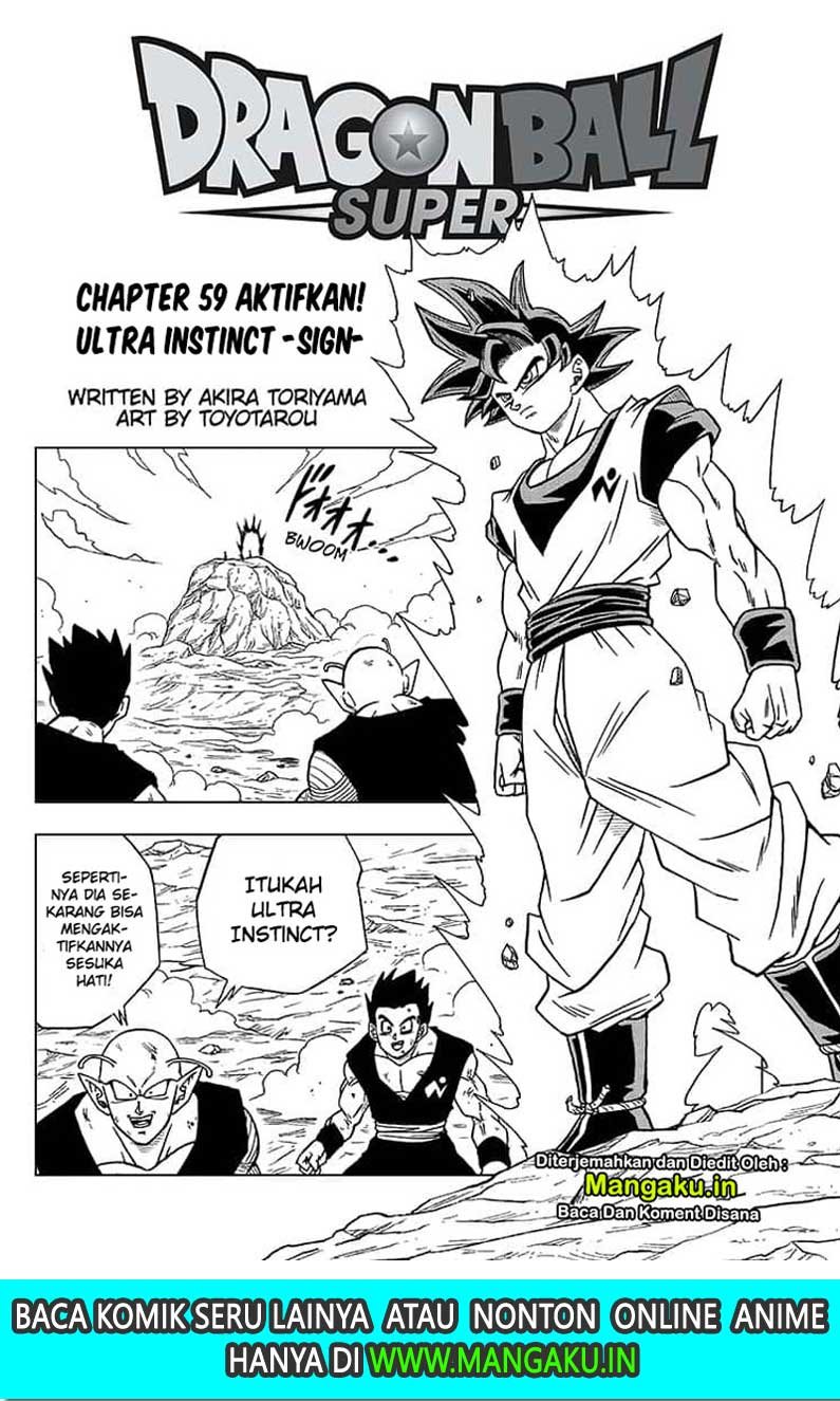 Dragon Ball Super Chapter 59 - halaman 3