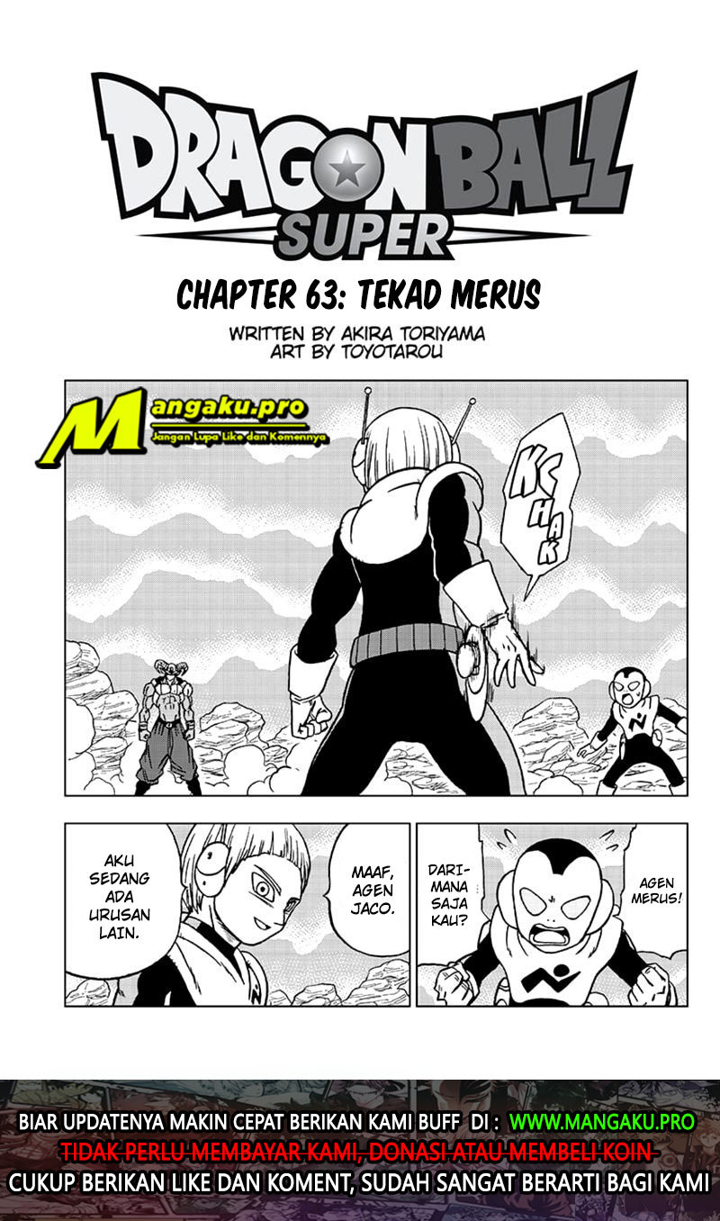 Dragon Ball Super Chapter 63.1 - halaman 3