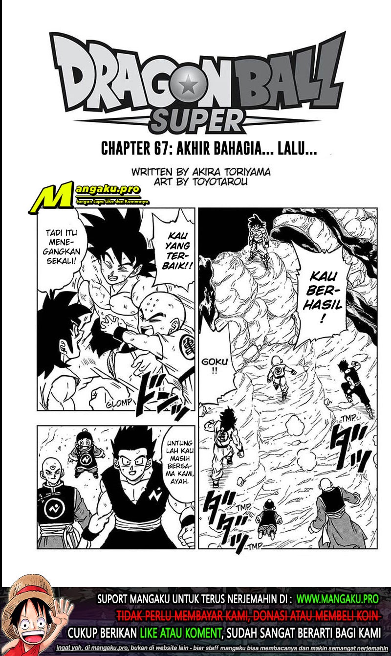 Dragon Ball Super Chapter 67.1 - halaman 2