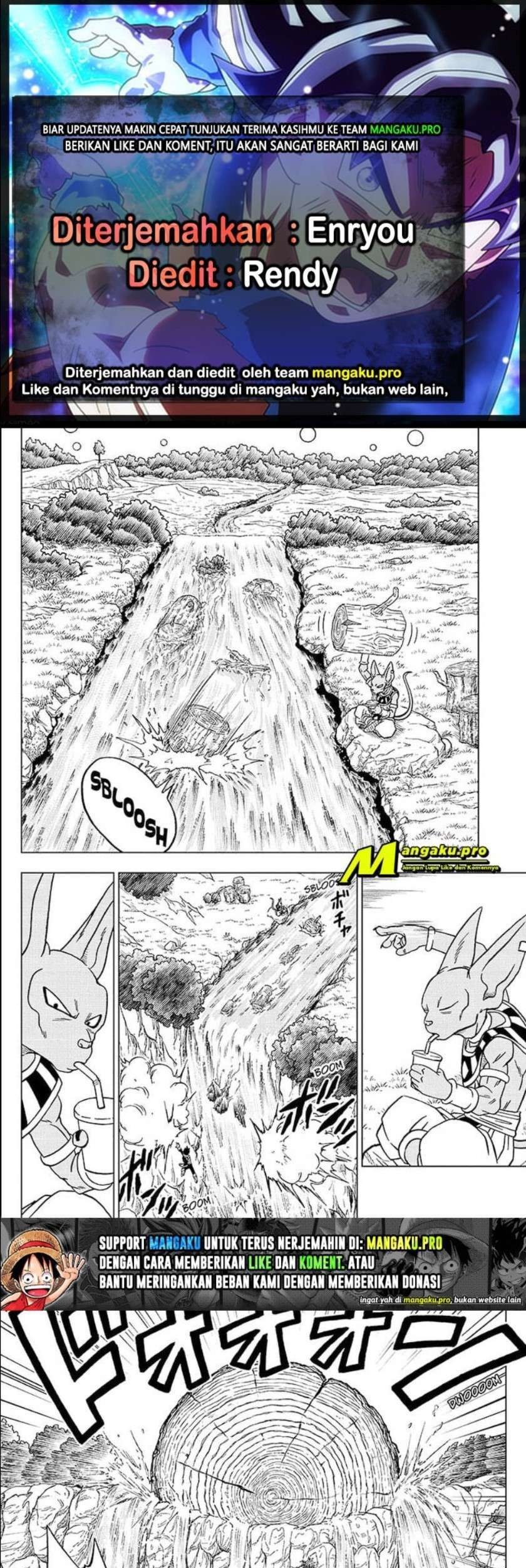 Dragon Ball Super Chapter 71.2 - halaman 1