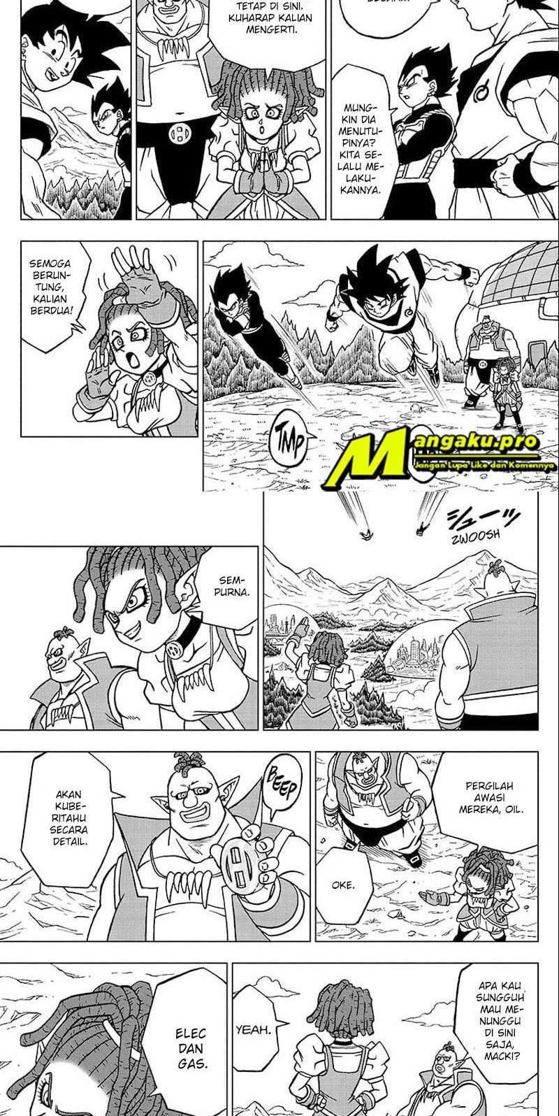 Dragon Ball Super Chapter 72.1 - halaman 2