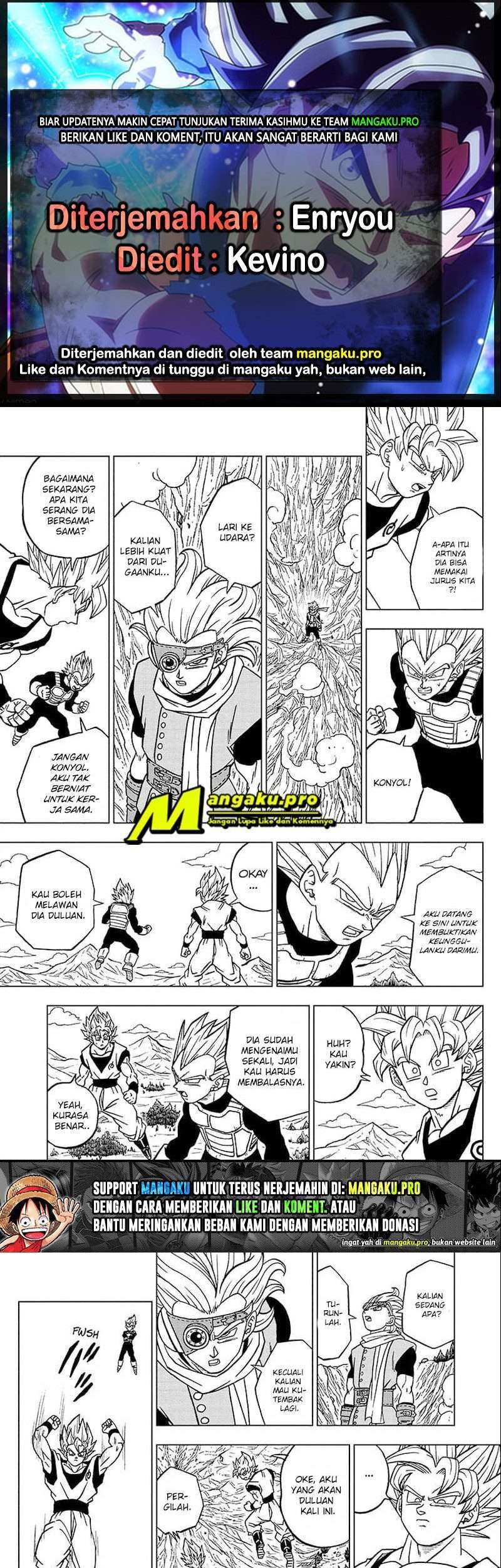 Dragon Ball Super Chapter 72.2 - halaman 1