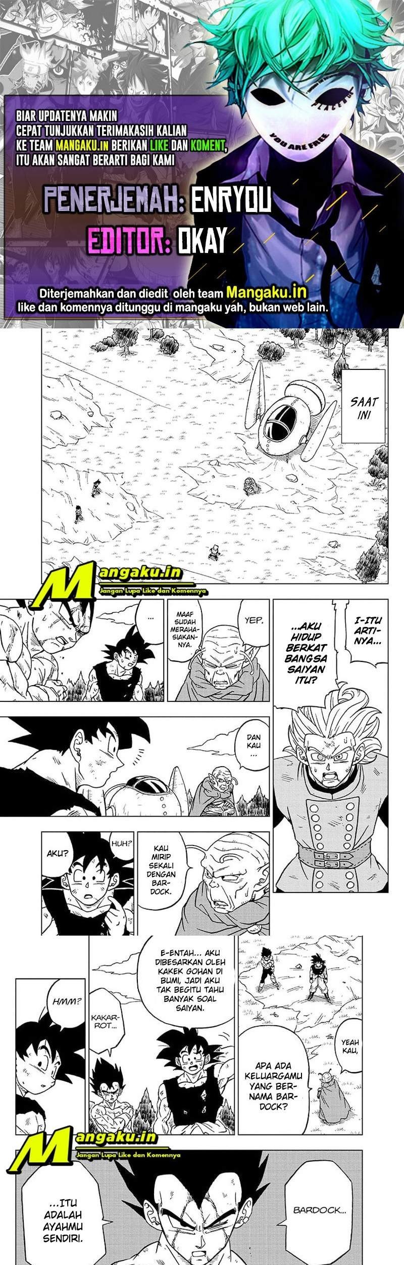 Dragon Ball Super Chapter 77.2 - halaman 1