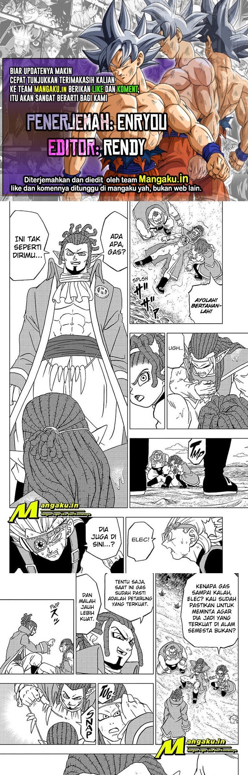 Dragon Ball Super Chapter 80.2 - halaman 1