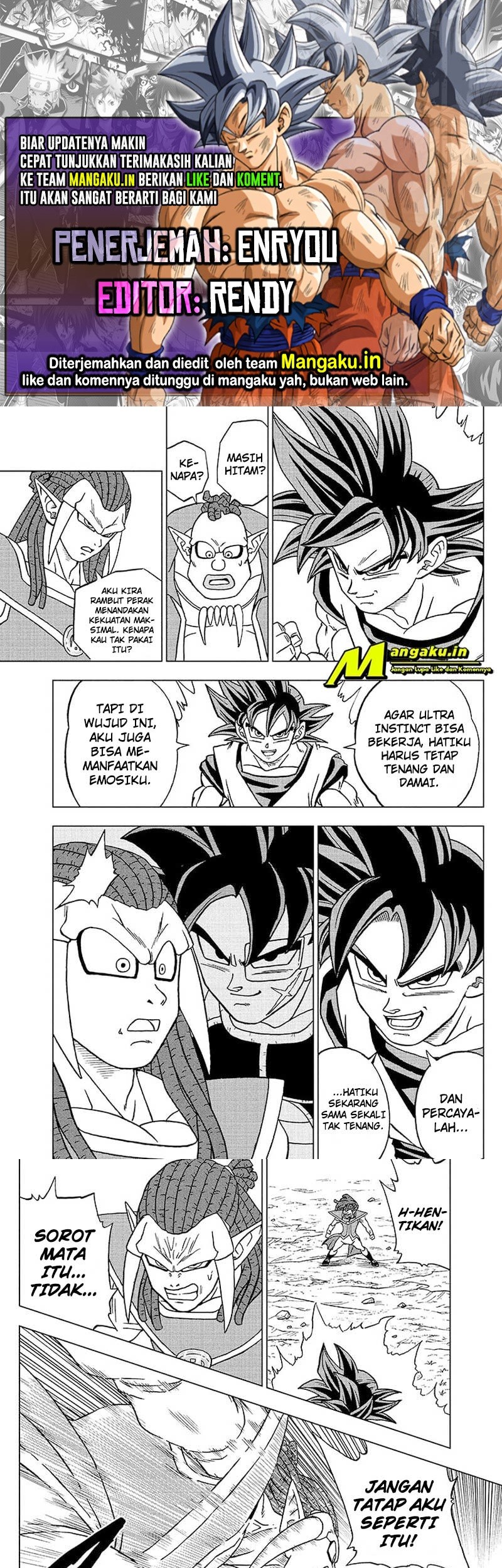 Dragon Ball Super Chapter 85.2 - halaman 1