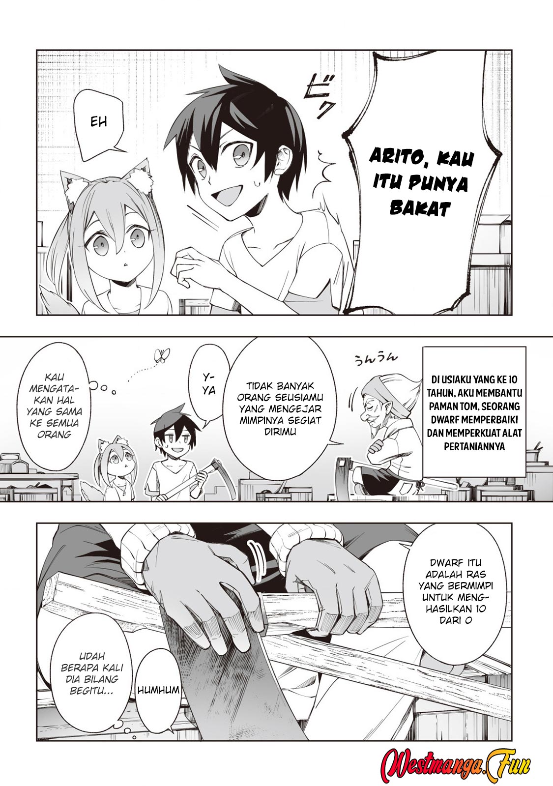 Dragon ni Sando Hikareta Ore no Tensei Shokunin Life Chapter 3 - halaman 3