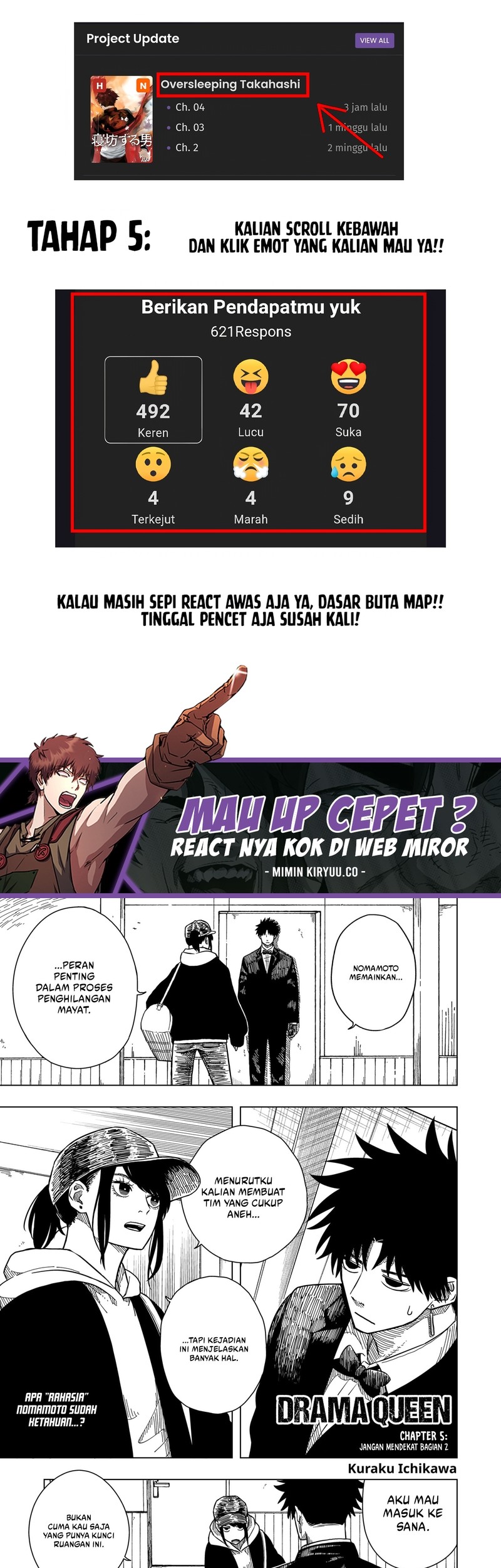 Drama Queen Chapter 5 - halaman 2