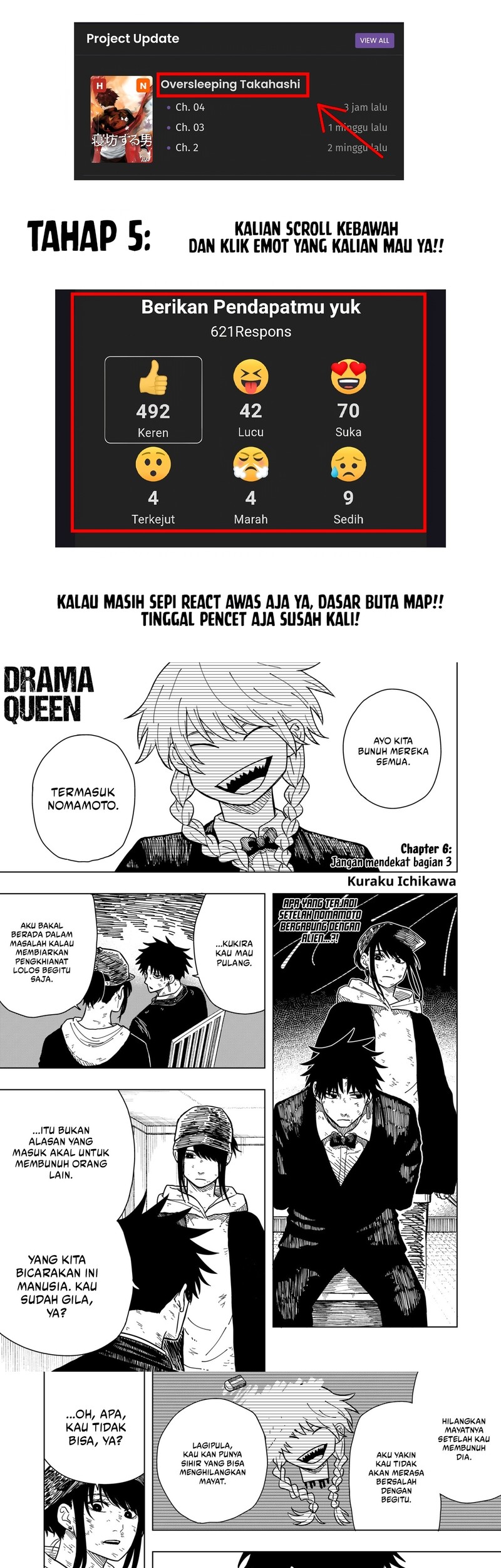 Drama Queen Chapter 6 - halaman 2