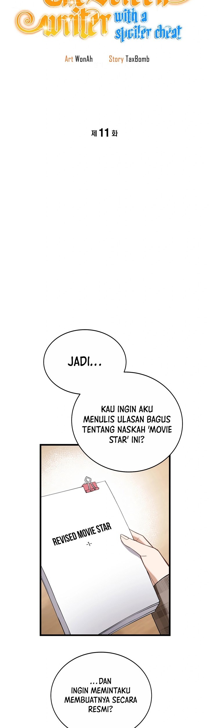 Drama Writer Who Reads Spoilers Chapter 11 - halaman 9