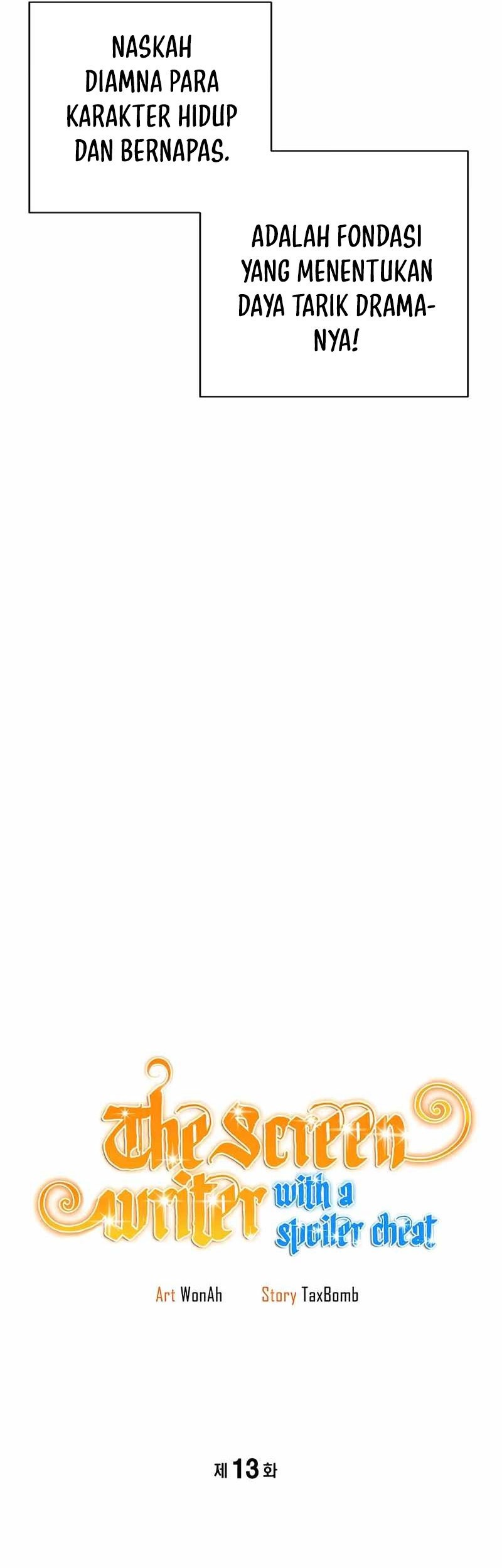 Drama Writer Who Reads Spoilers Chapter 13 - halaman 8