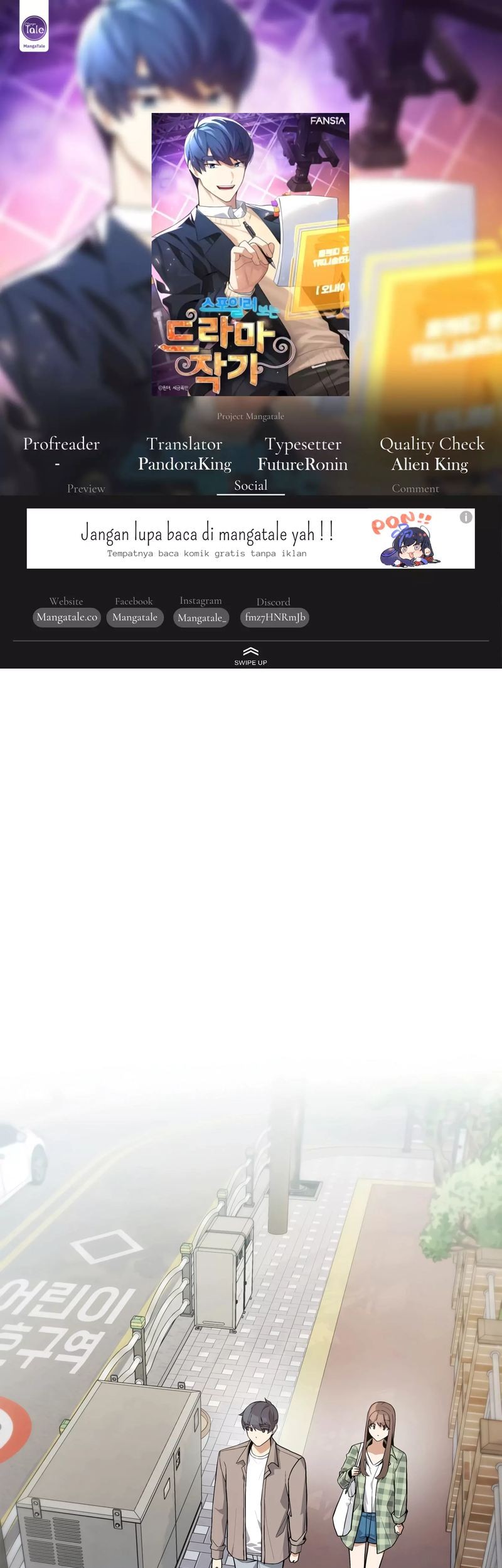 Drama Writer Who Reads Spoilers Chapter 18 - halaman 1