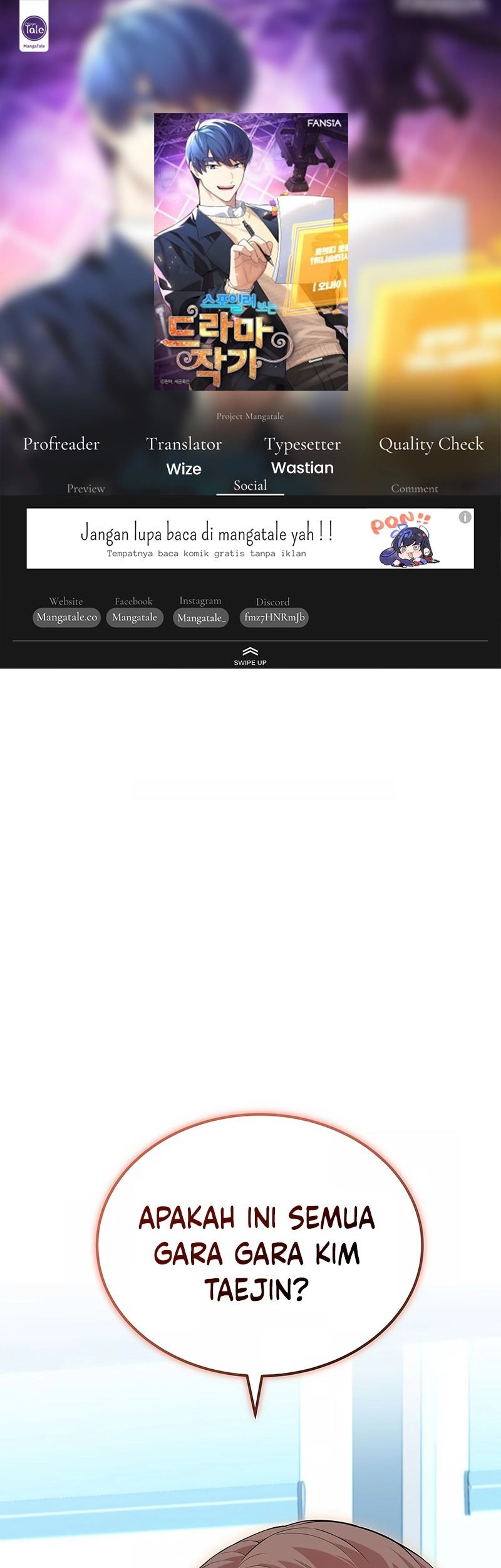Drama Writer Who Reads Spoilers Chapter 21 - halaman 1