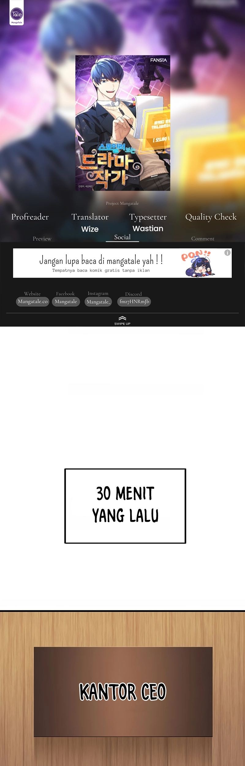 Drama Writer Who Reads Spoilers Chapter 22 - halaman 1