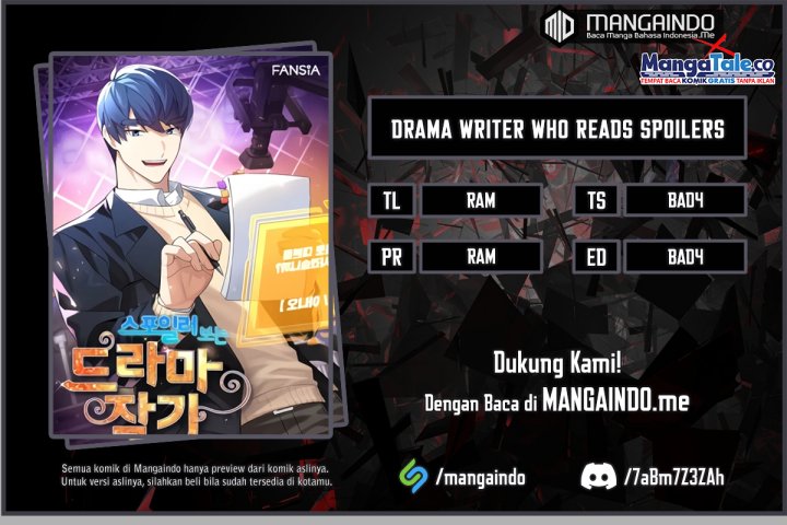Drama Writer Who Reads Spoilers Chapter 9 - halaman 1