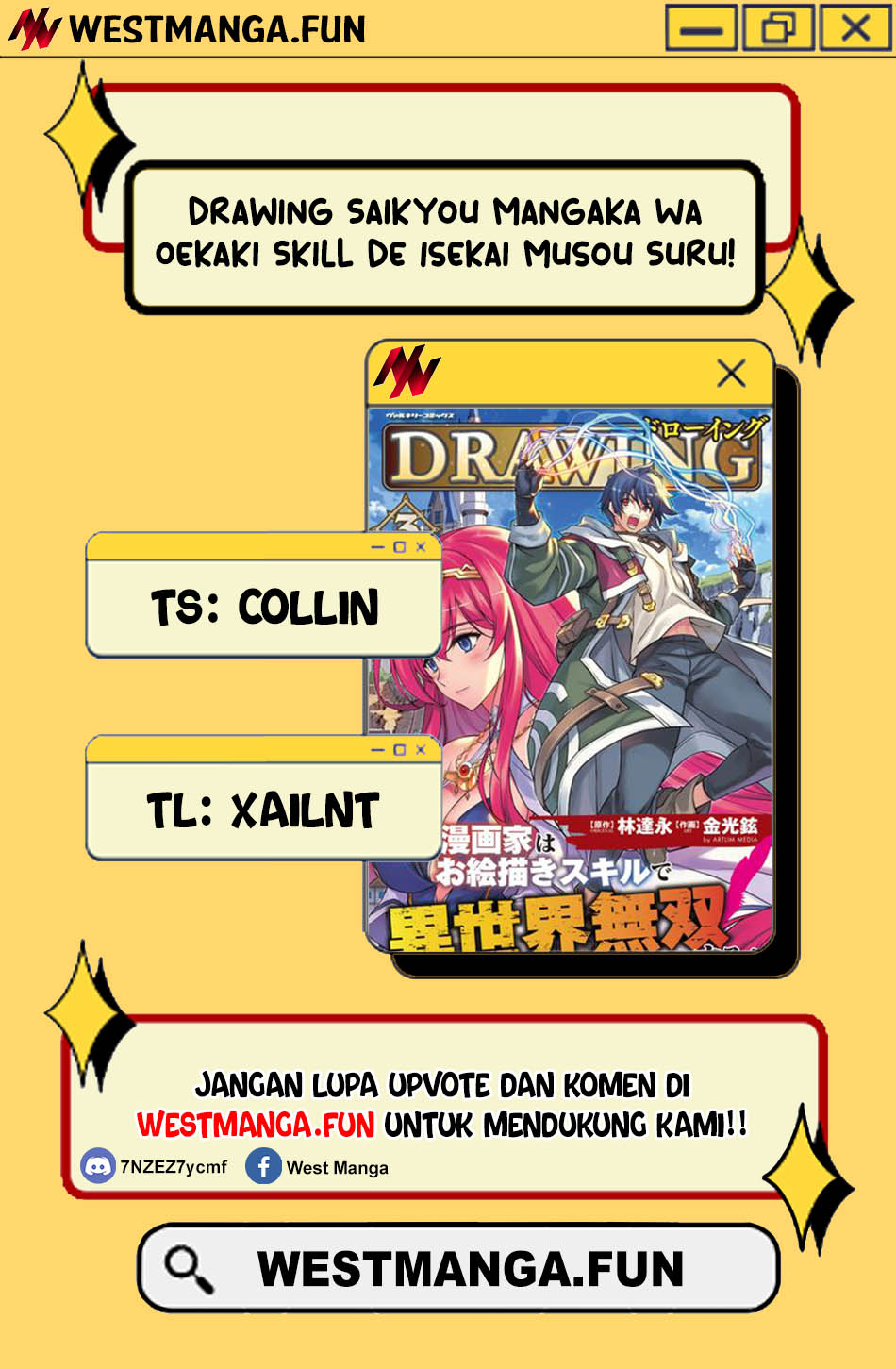 Drawing: Saikyou Mangaka wa Oekaki Skill de Isekai Musou suru! Chapter 121 - halaman 4