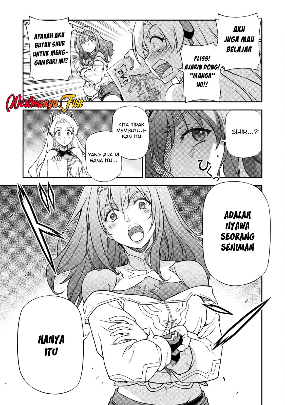 Drawing: Saikyou Mangaka wa Oekaki Skill de Isekai Musou suru! Chapter 135 - halaman 18