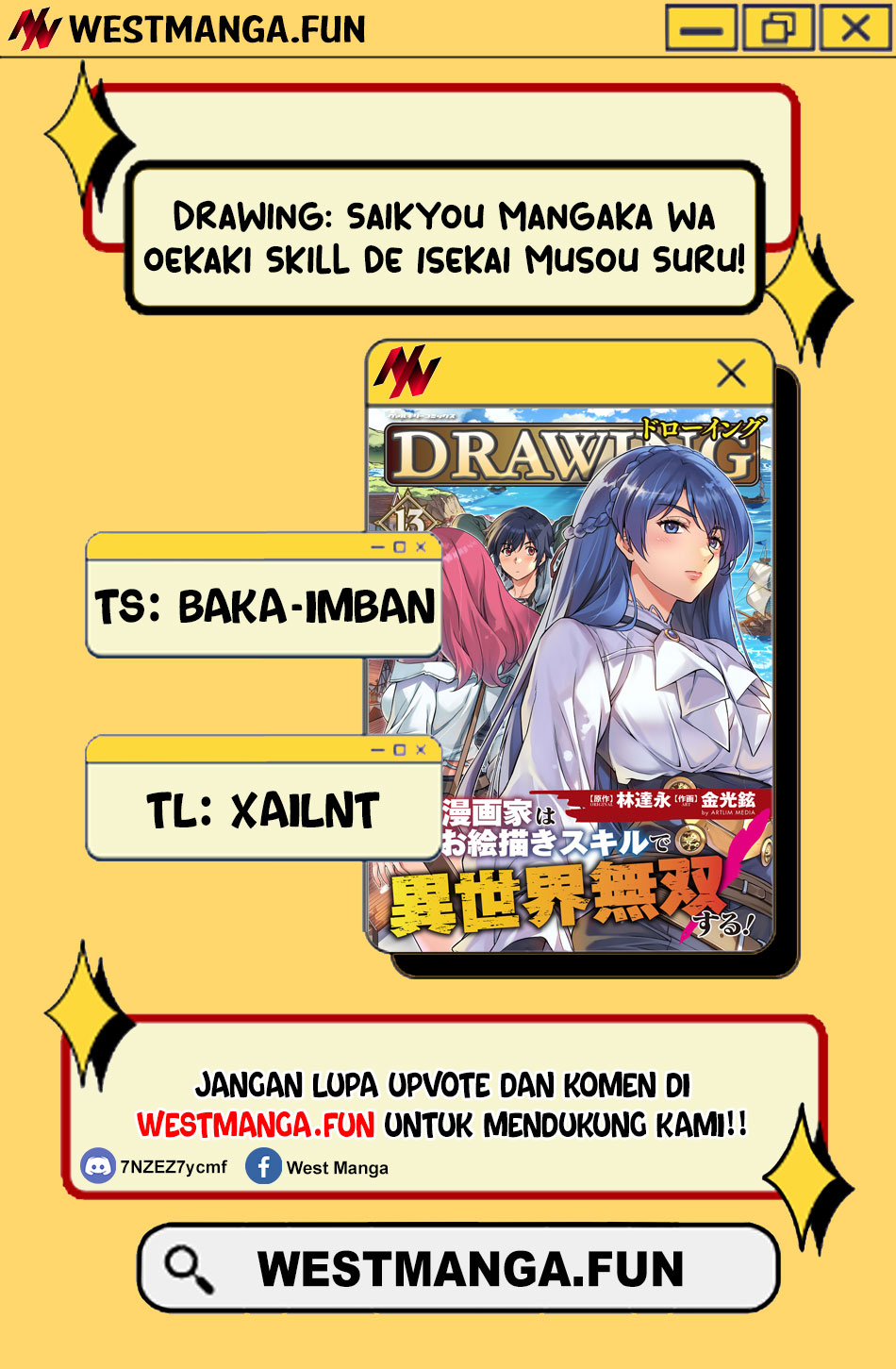 Drawing: Saikyou Mangaka wa Oekaki Skill de Isekai Musou suru! Chapter 139 - halaman 4