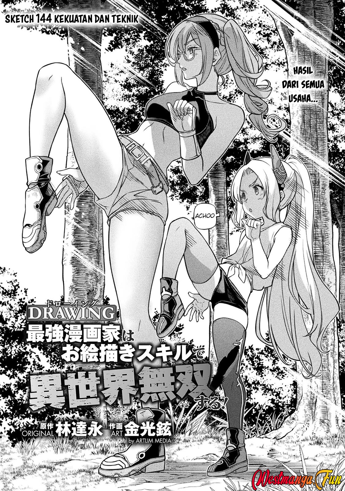 Drawing: Saikyou Mangaka wa Oekaki Skill de Isekai Musou suru! Chapter 144 - halaman 2
