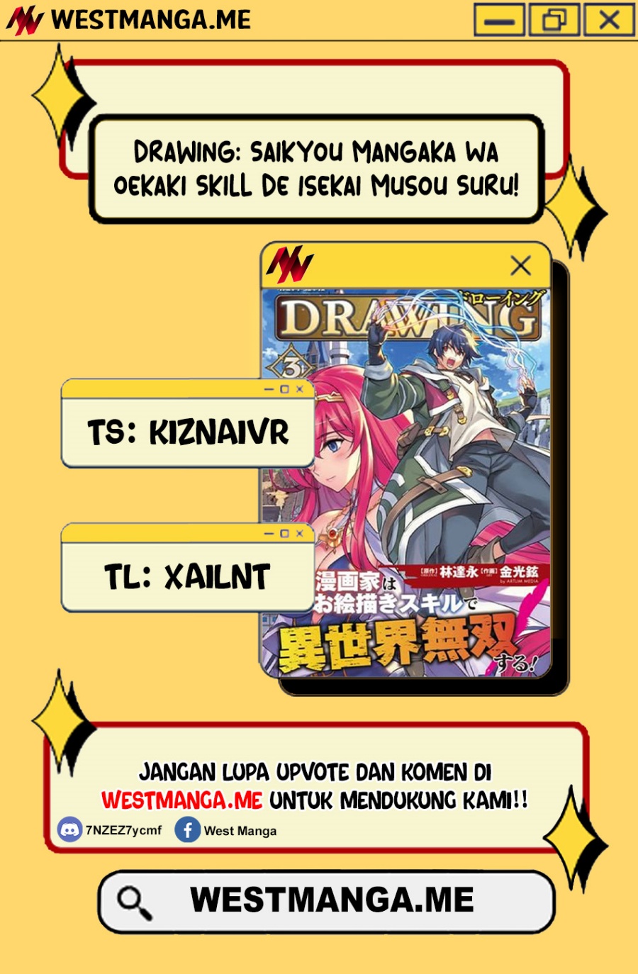 Drawing: Saikyou Mangaka wa Oekaki Skill de Isekai Musou suru! Chapter 150 - halaman 1