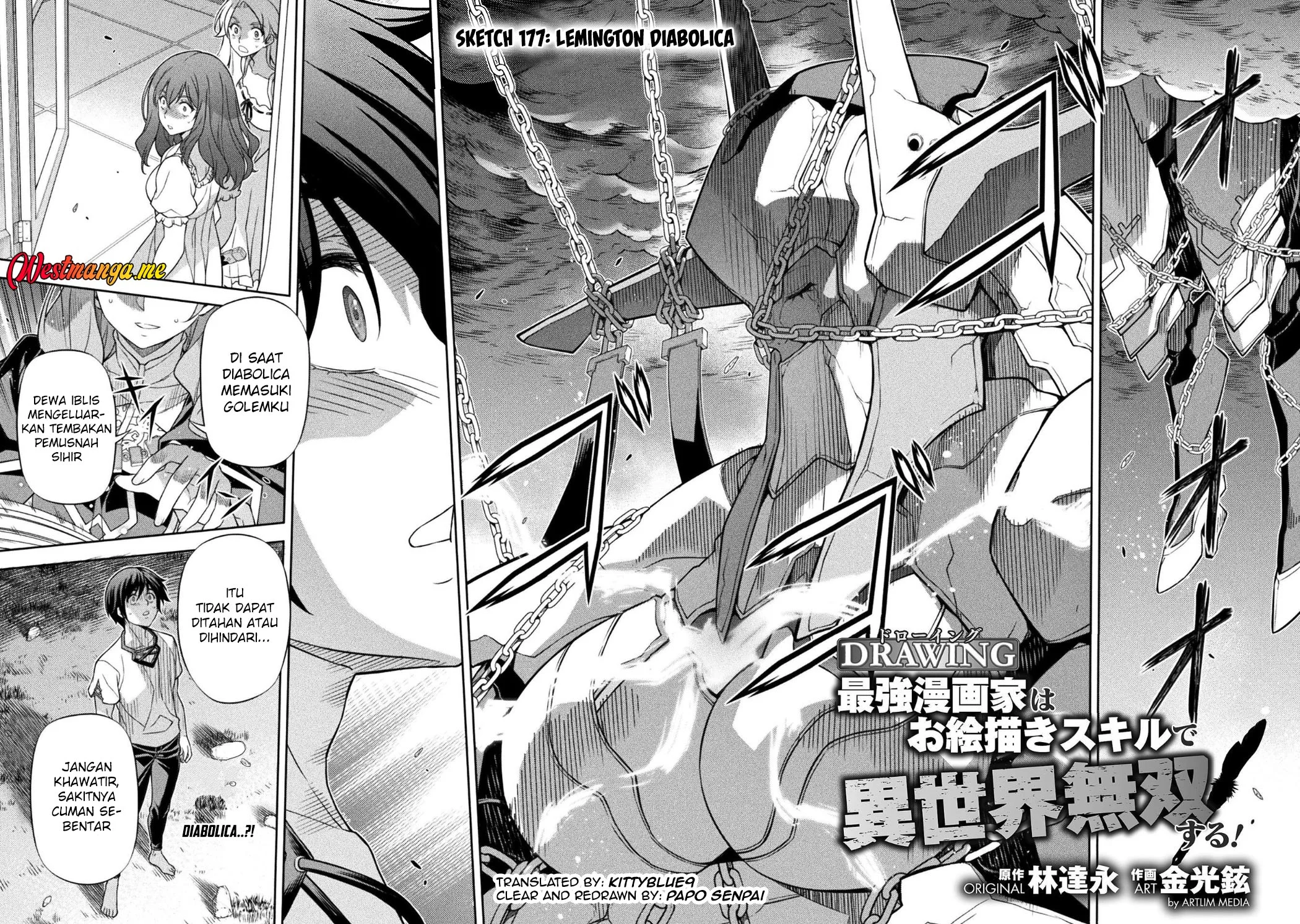 Drawing: Saikyou Mangaka wa Oekaki Skill de Isekai Musou suru! Chapter 177 - halaman 4