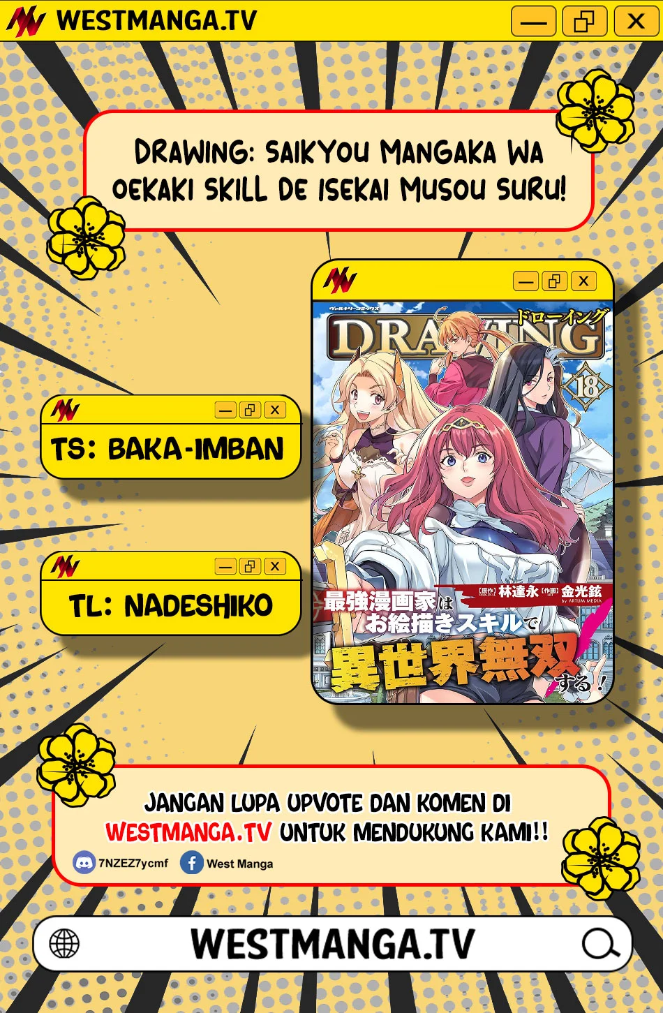 Drawing: Saikyou Mangaka wa Oekaki Skill de Isekai Musou suru! Chapter 185 - halaman 3