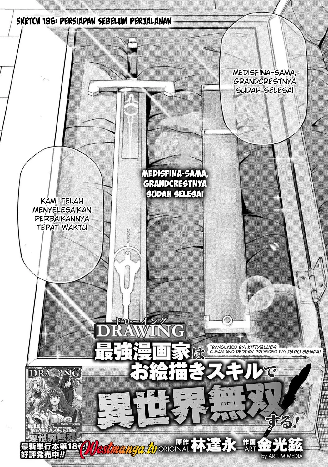 Drawing: Saikyou Mangaka wa Oekaki Skill de Isekai Musou suru! Chapter 186 - halaman 2