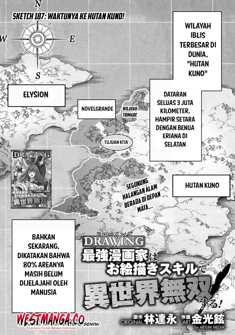 Drawing: Saikyou Mangaka wa Oekaki Skill de Isekai Musou suru! Chapter 187 - halaman 2