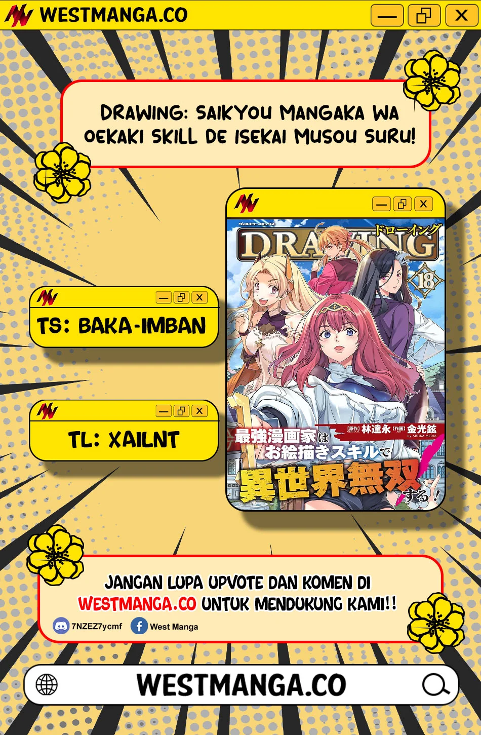 Drawing: Saikyou Mangaka wa Oekaki Skill de Isekai Musou suru! Chapter 188 - halaman 3