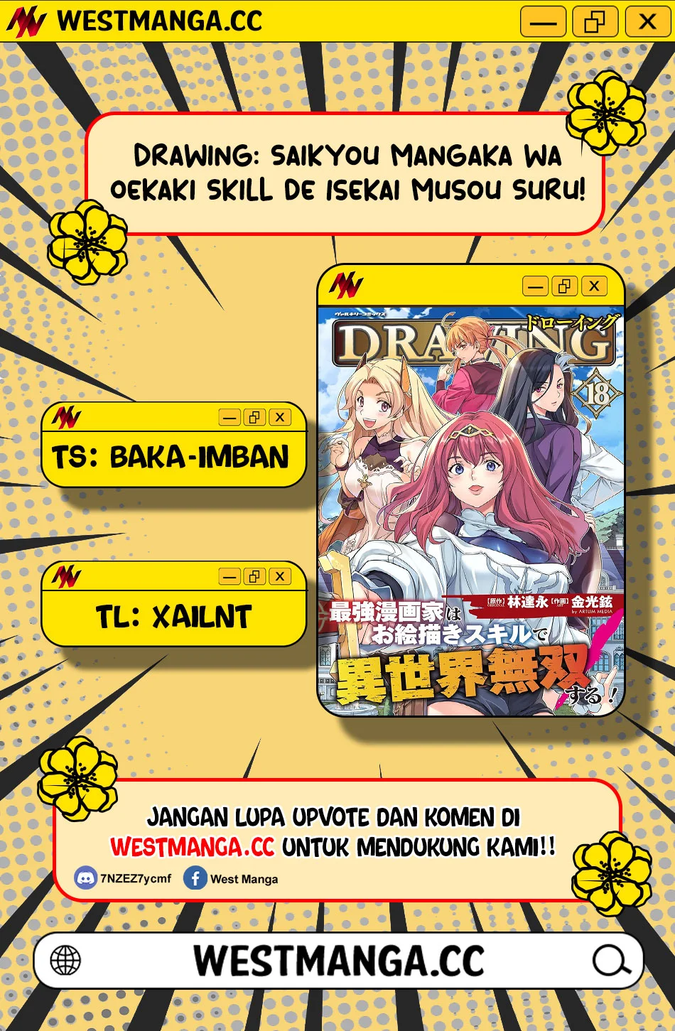 Drawing: Saikyou Mangaka wa Oekaki Skill de Isekai Musou suru! Chapter 194 - halaman 3
