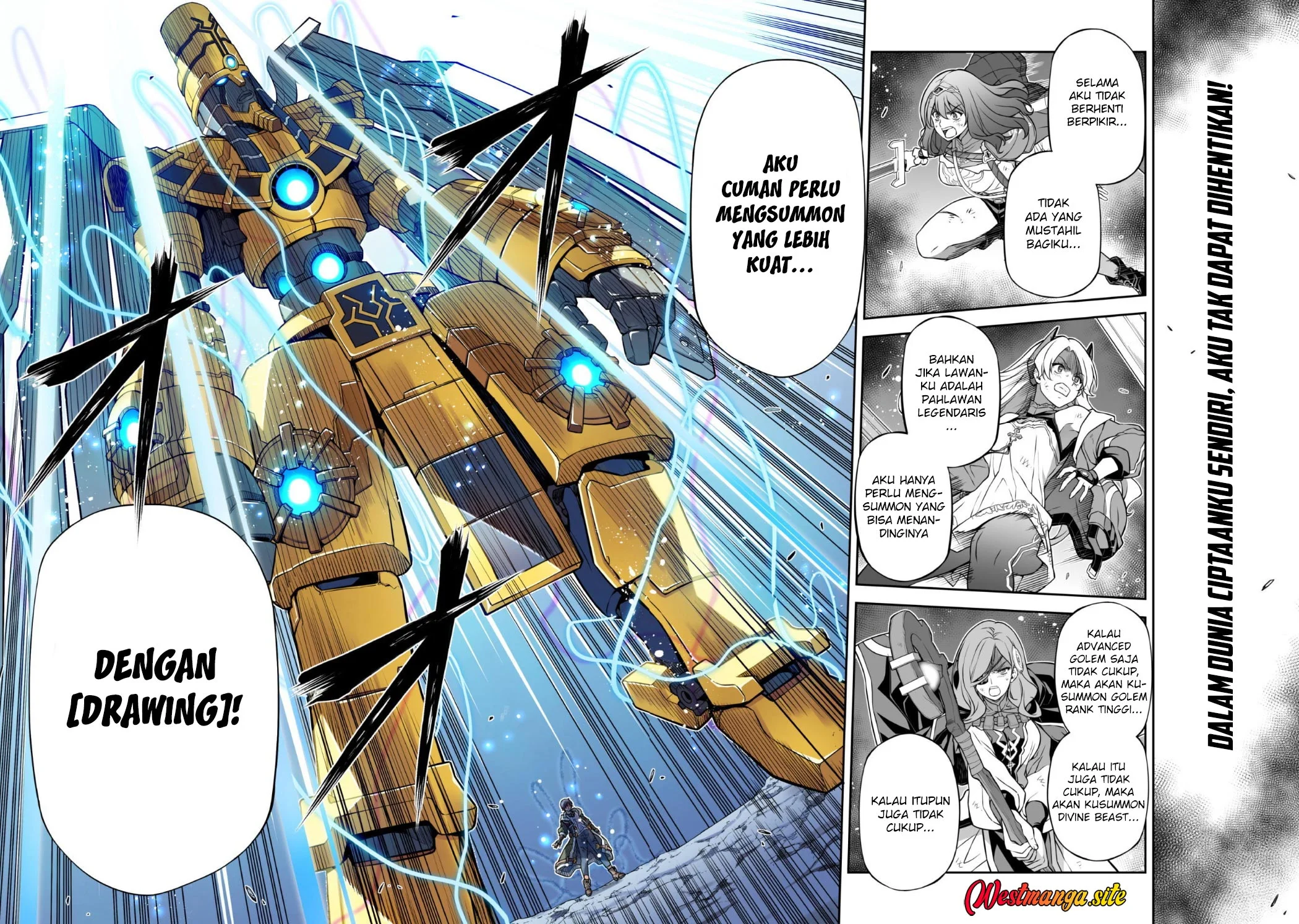 Drawing: Saikyou Mangaka wa Oekaki Skill de Isekai Musou suru! Chapter 197 - halaman 9