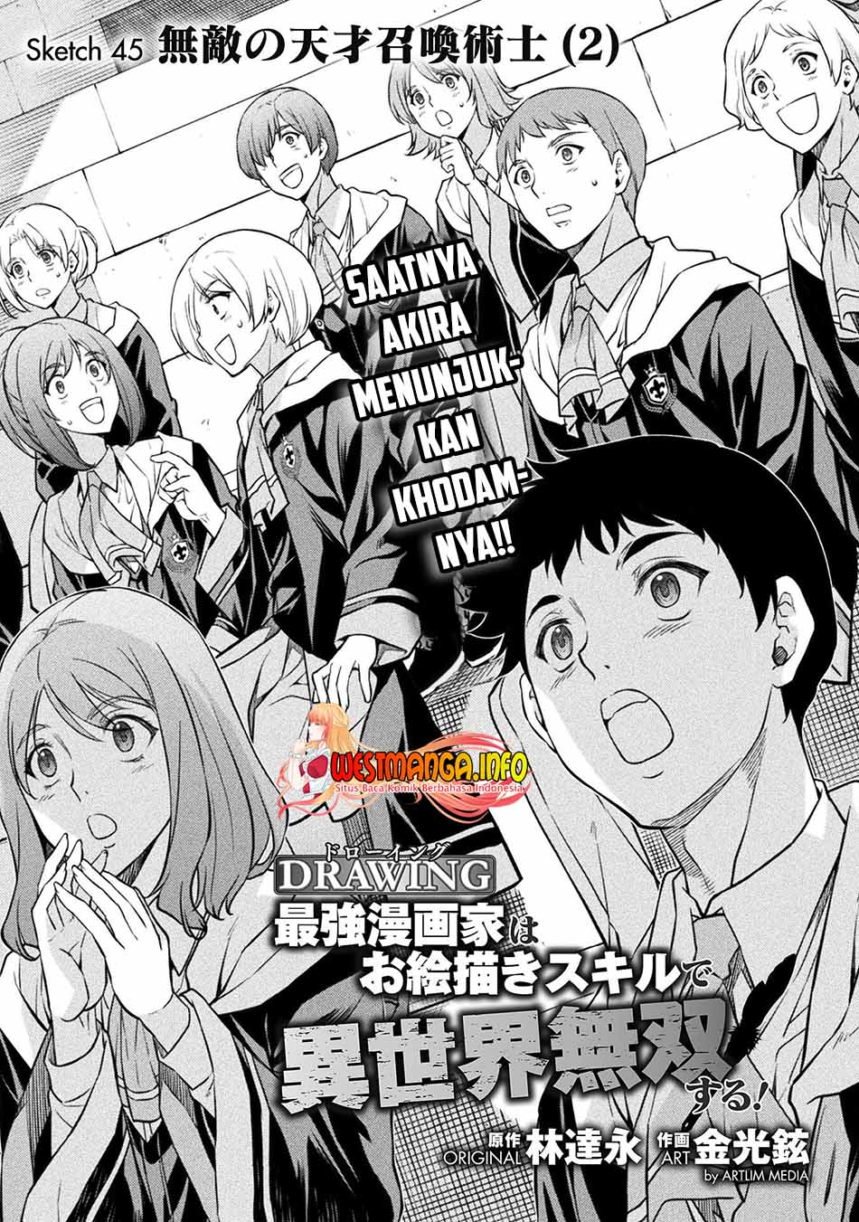 Drawing: Saikyou Mangaka wa Oekaki Skill de Isekai Musou suru! Chapter 45 - halaman 2