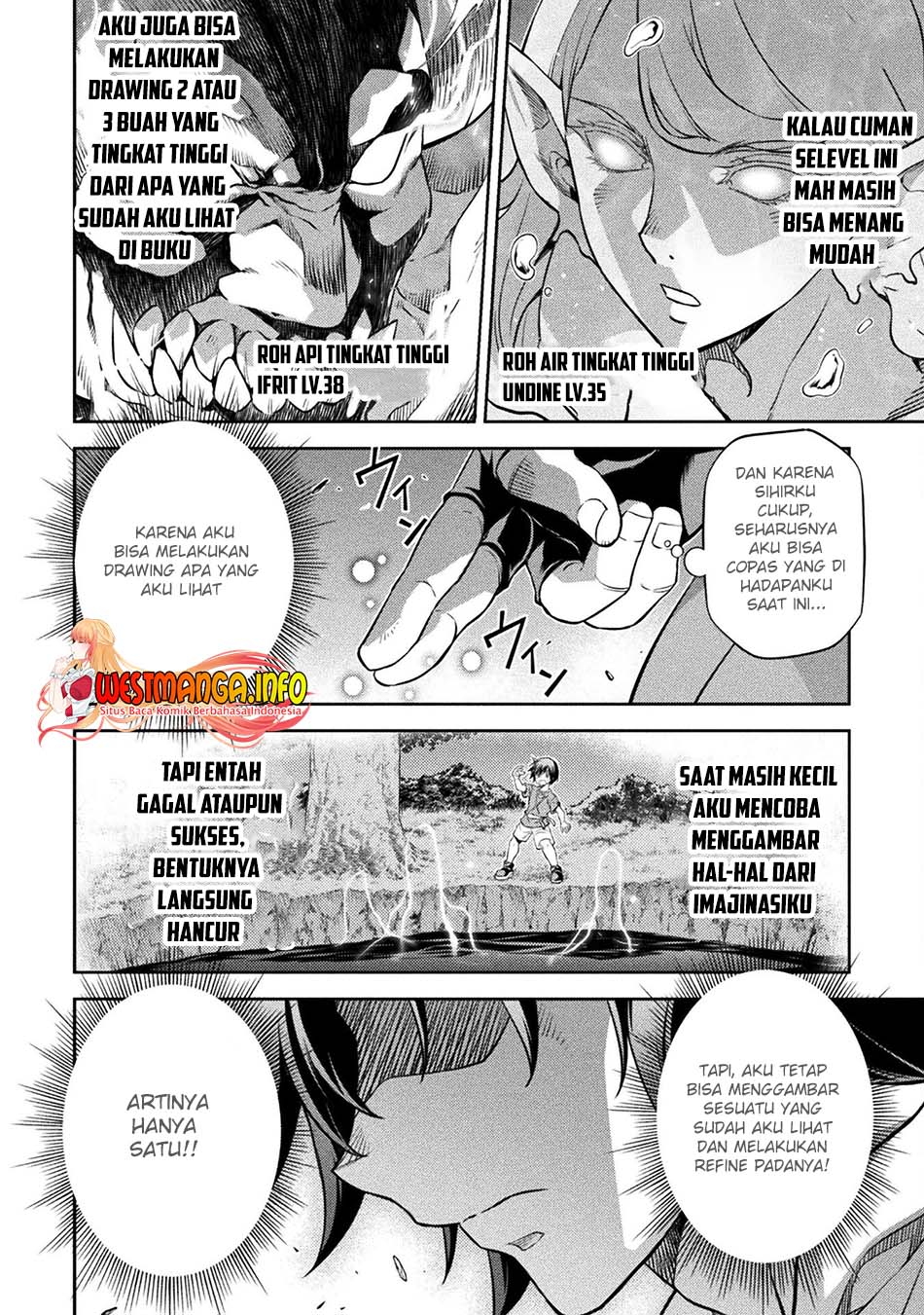 Drawing: Saikyou Mangaka wa Oekaki Skill de Isekai Musou suru! Chapter 47 - halaman 13