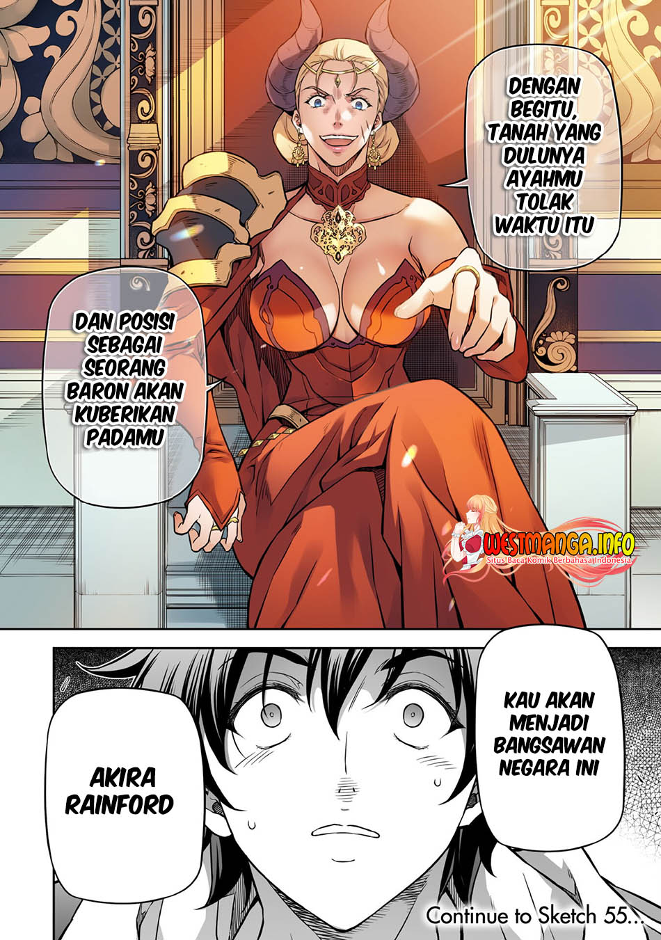 Drawing: Saikyou Mangaka wa Oekaki Skill de Isekai Musou suru! Chapter 54 - halaman 21