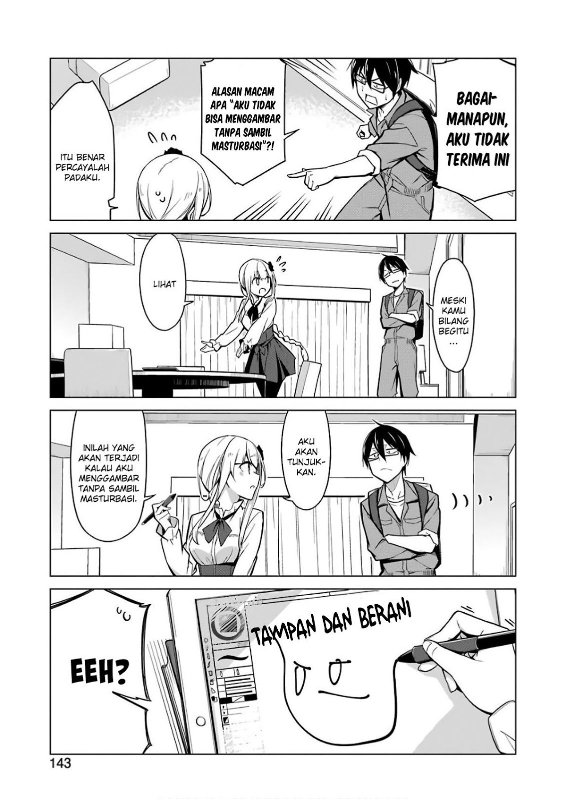 Drawing While Masturbating Chapter 1 - halaman 10