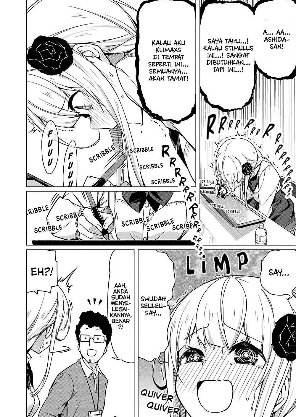 Drawing While Masturbating Chapter 3 - halaman 16