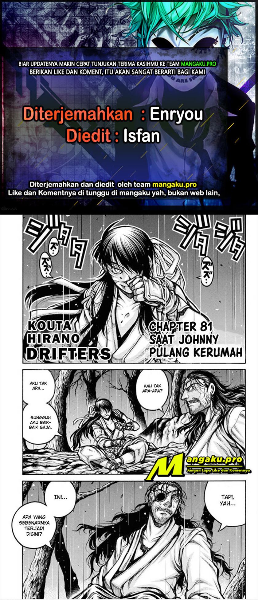 Drifters Chapter 81 - halaman 1