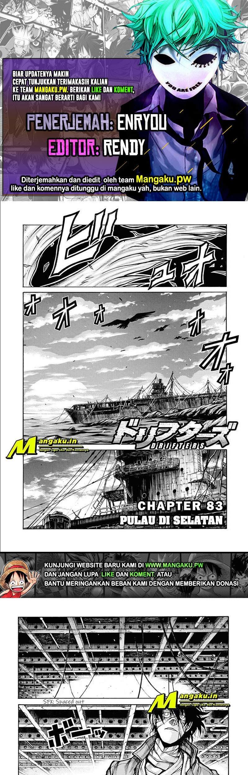 Drifters Chapter 83 - halaman 1