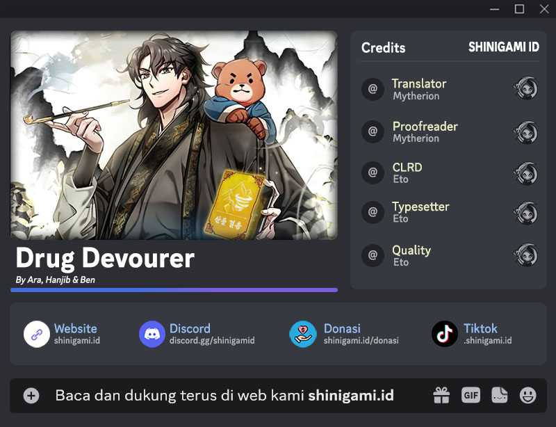 Drug Devourer Chapter 27 - halaman 1