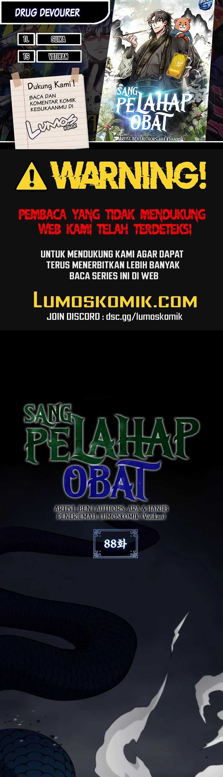 Drug Devourer Chapter 88 - halaman 1