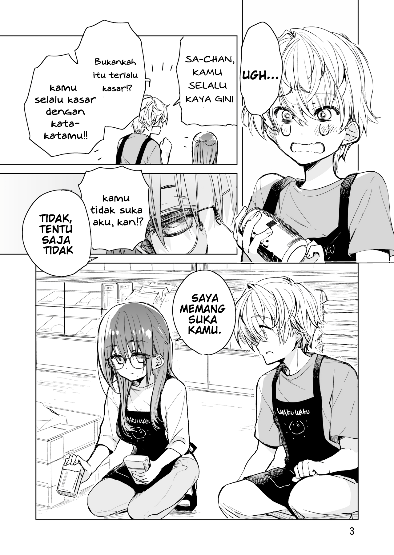Drugstore Tenin Sacchan no Nichijou Chapter 1 - halaman 3