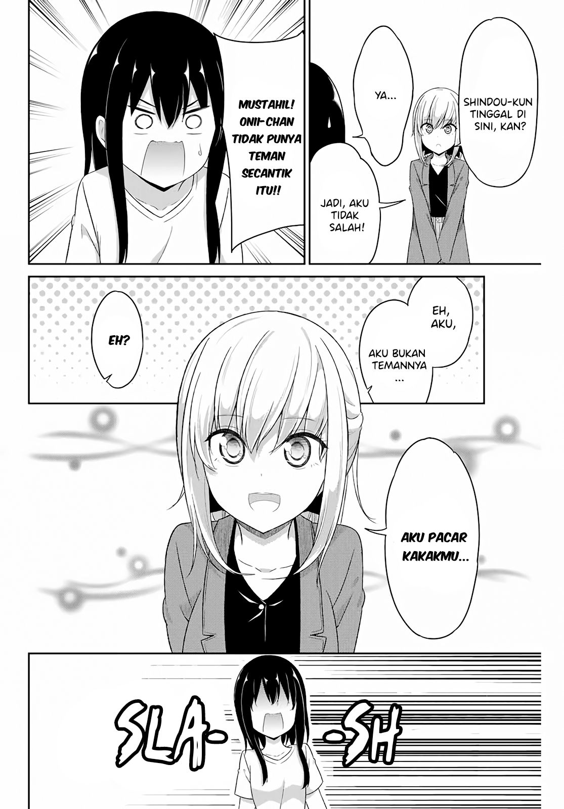 Dual na Kanojo no Taoshikata Chapter 13 - halaman 3