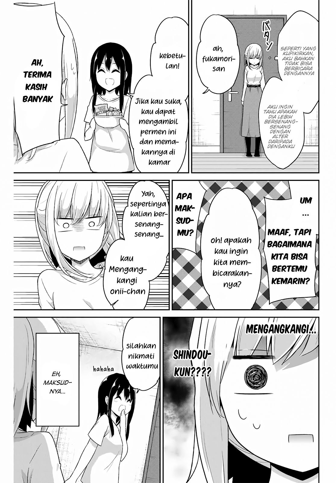 Dual na Kanojo no Taoshikata Chapter 14 - halaman 8