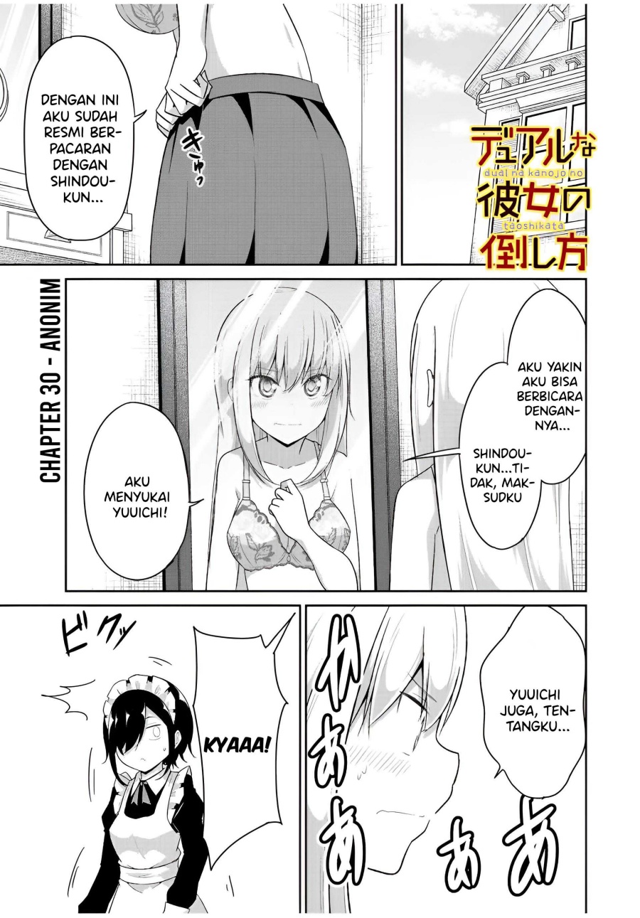 Dual na Kanojo no Taoshikata Chapter 30 - halaman 2